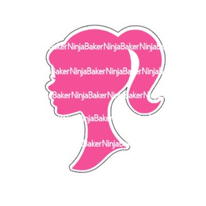 Silueta de barbie Etsy Mexico