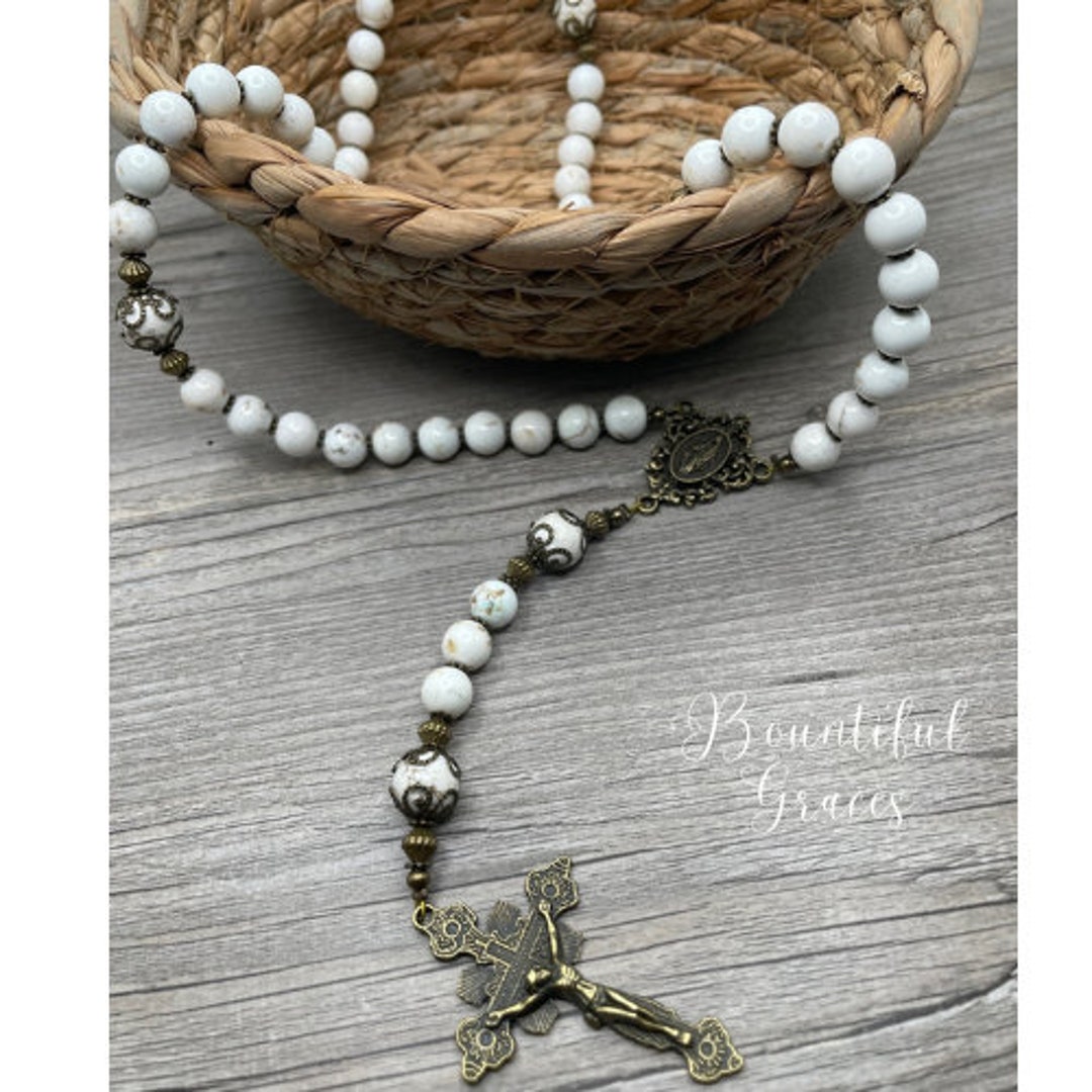 First Communion Rosary | Confirmation Rosary Gift | Catholic Rosary ...