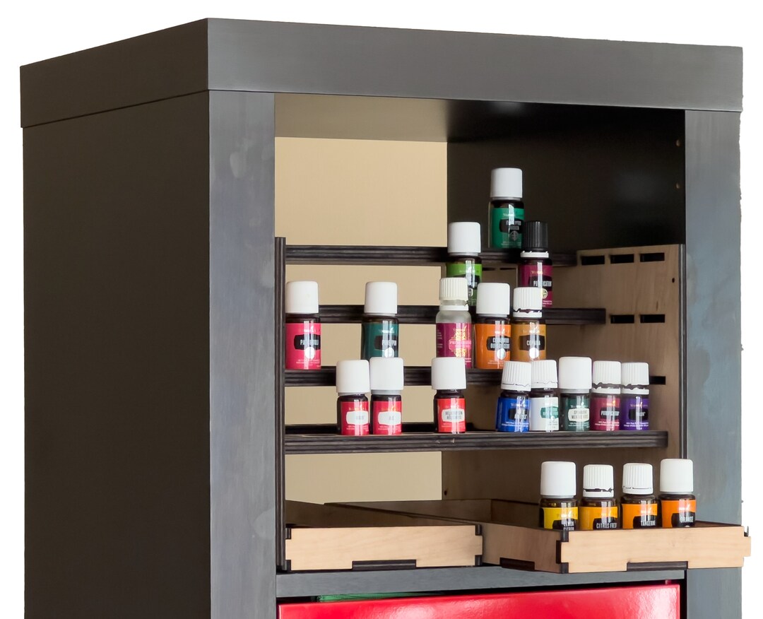 IKEA Kallax Dualaccess Essential Oil Rack Store up to 164 Bottles