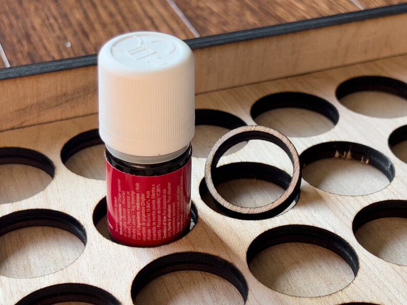 IKEA Kallax Dualaccess Essential Oil Rack Store up to 164 Bottles