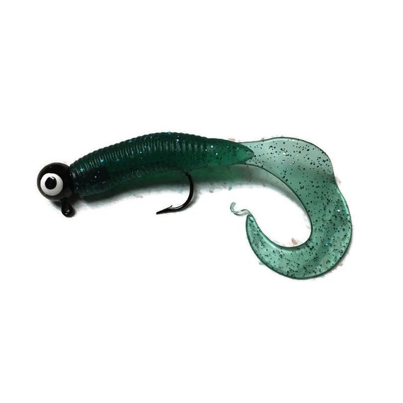 GRUBBA THE HUT Swim Baits, 12/pkg, Are Great Fishing Gear for Bass