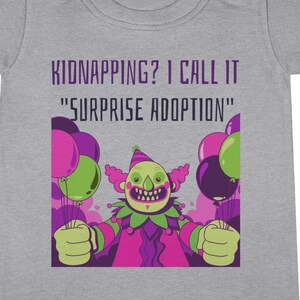 Spooky Clown Toddler T-shirt: Funny Halloween Tee