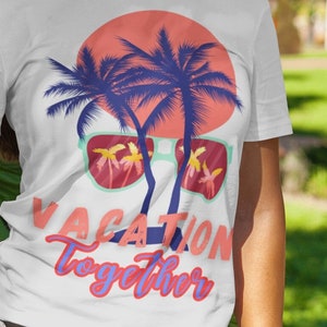 Family Vacation Summer Travel Teeshirt Group T-Shirt Trip Gift Shirt Resort Wear Beach shirt amusement park Tee Picknick reunion top