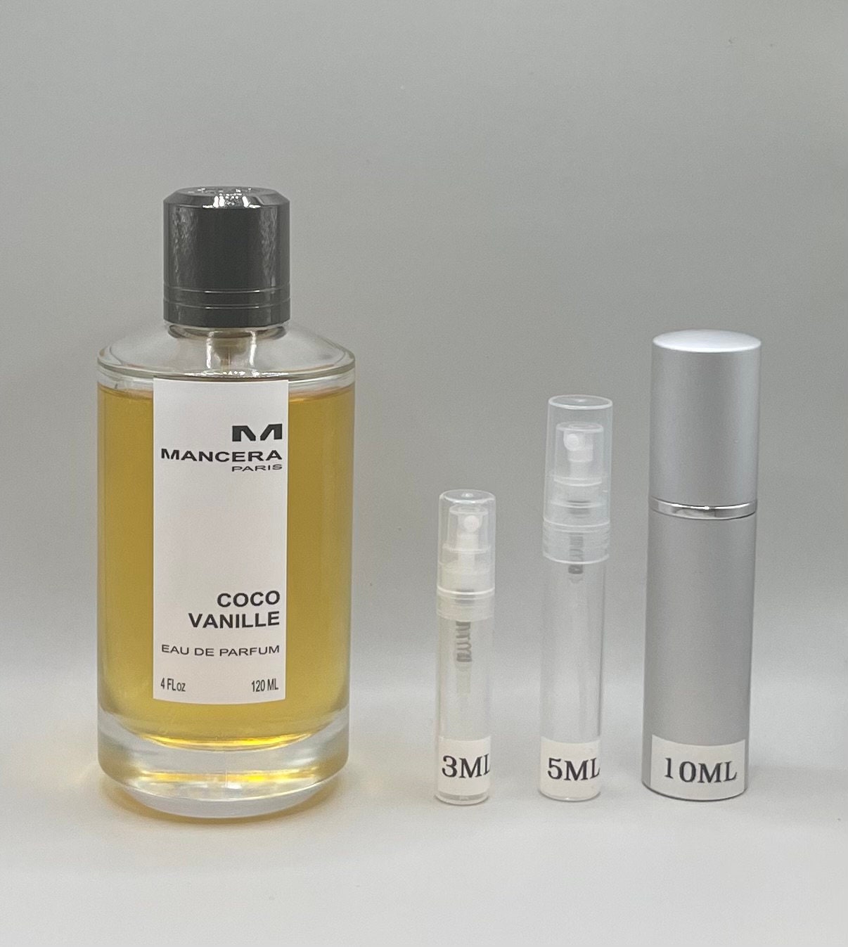 Mancera Coco Vanille Eau de Parfum- 3ml 5ml 10ml - Travel Size Sample  Decant Bottle