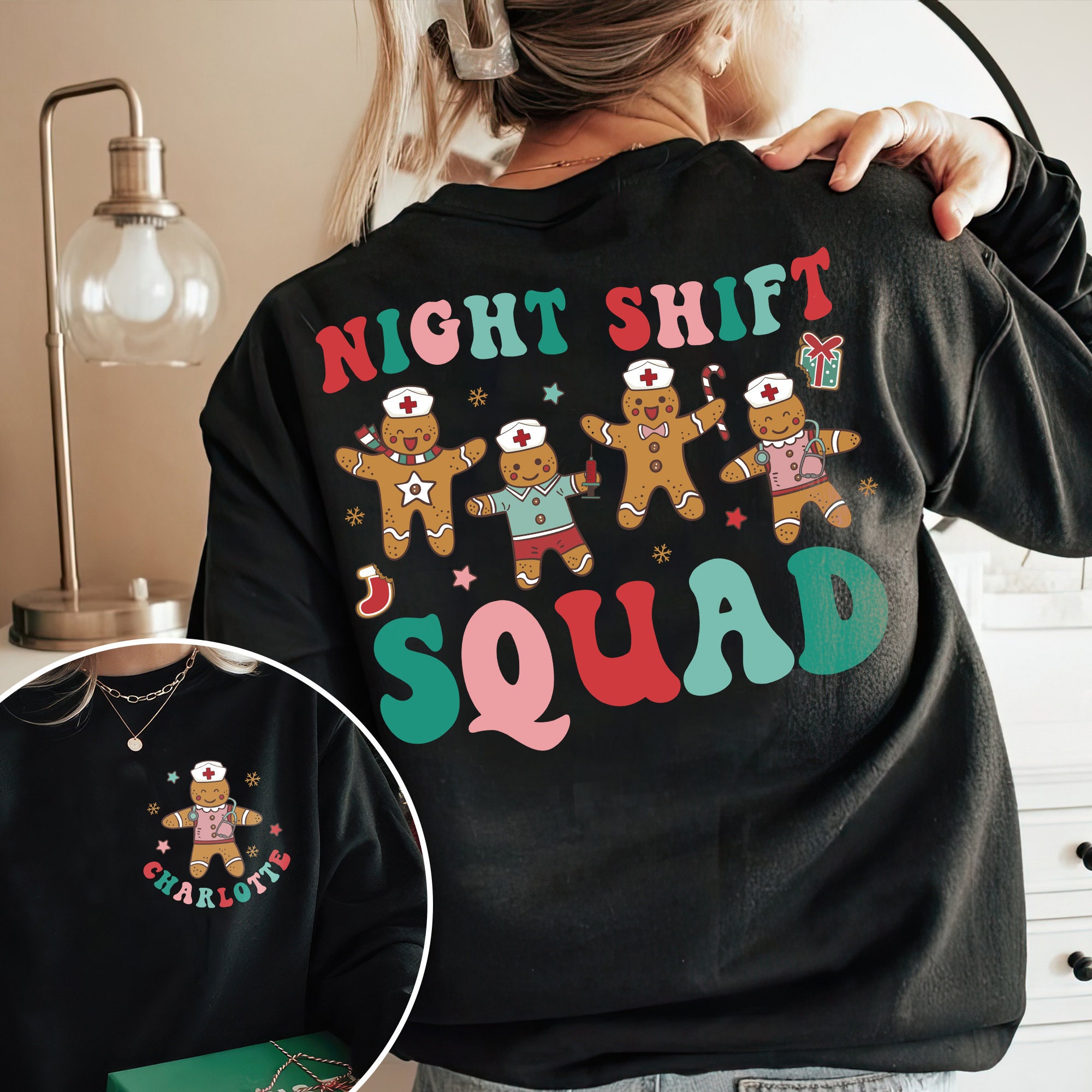 Night Shift Nurse Comfort Colors Shirt Funny STNA Night Shift 