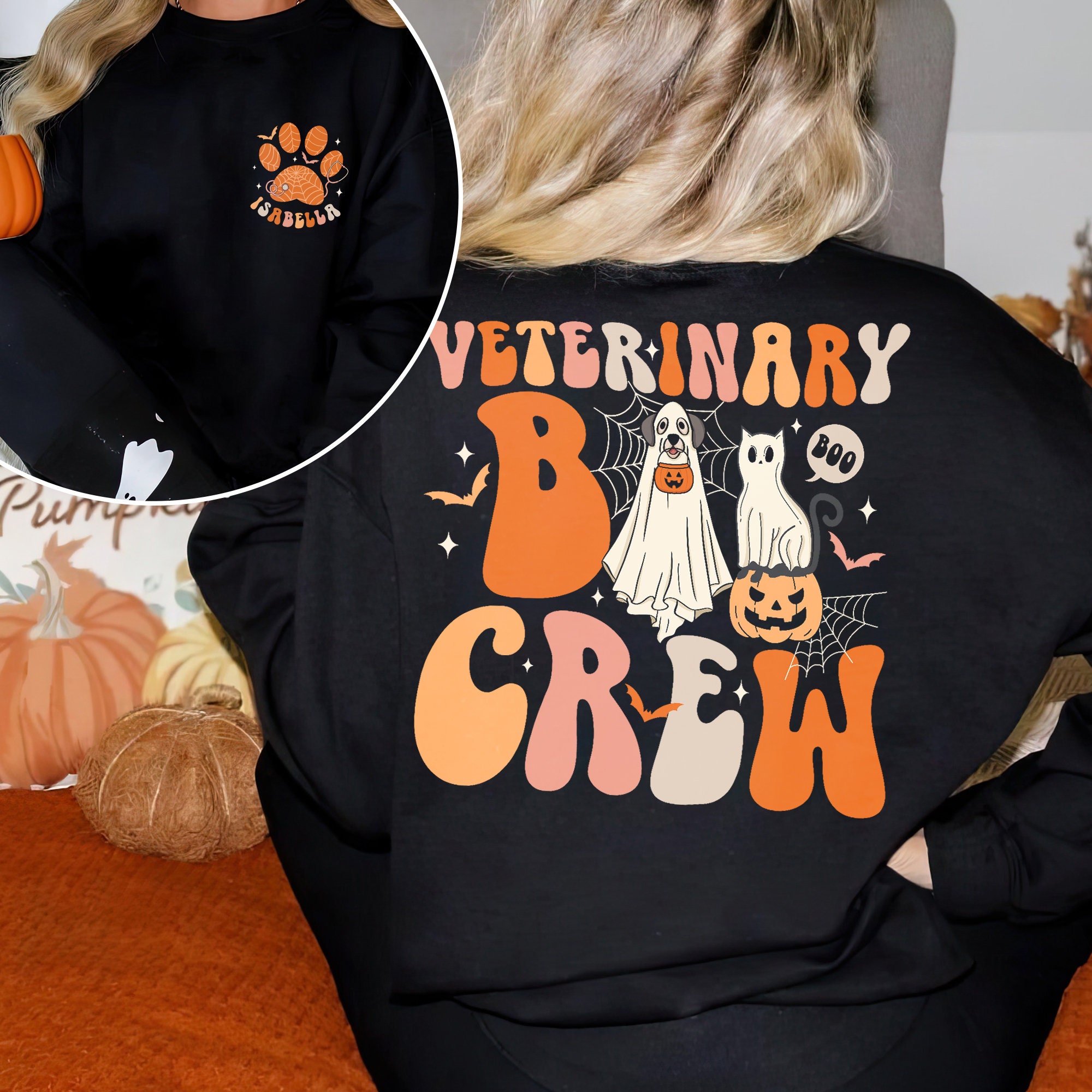 Veterinary Technician Halloween Shirt, Vet Tech Halloween Shirt, Halloween Veterinarian Gift, Vet Assistant Shirt, Vet Student Gifts vet med