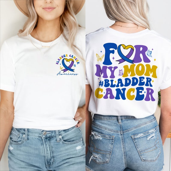 Bladder Cancer Awareness Products Ribbon Survivor T-Shirt Bladder Cancer Awareness Products Ribbon Survivor T-Shirt