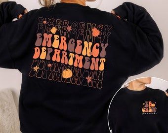 Emergency Department Thanksgiving Shirt, Er Nurse Fall Shirt, Emergency Nurse Shirt, Thanksgiving Shirt Gift For Nurse, Emergency Room