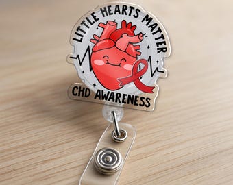 Insignia de concientización sobre cardiopatías congénitas, Los pequeños corazones importan, Concientización sobre enfermedades cardíacas, Regalo para mamá con cardiopatías congénitas, Regalo para cirugía a corazón abierto, Defecto cardíaco congénito