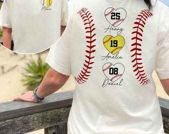 Mama Of Both Shirt, Baseball Mom Shirt, Softball Mom Shirt, Mom Of Both, Ballpark Mama, Sports Mom Shirt, Mother's Day Gift, Baseball Mama
