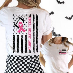 Game day pink ribbon cancer support shirt for October awareness month