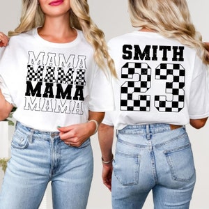 Custom Race Mama Shirt, Race Mom Shirt, Racing Mama Shirt, Sports Mom Gifts, Race Season, Mother&#39;s Day Gift, Race Mom Gifts, Racing Mom Tee