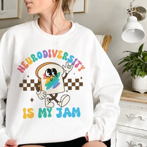 Neurodiversity Is My Jam Shirt, Neurodiversity Shirt, ADHD Shirt, Autism Awareness Shirt, Neurodivergent Shirt, Inclusion Shirt
