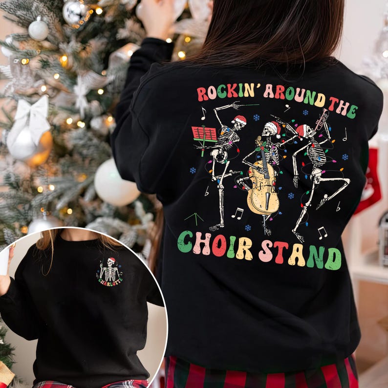 Christmas Music Teacher Shirt, Music Teacher Gift, Chorus Teacher Shirt