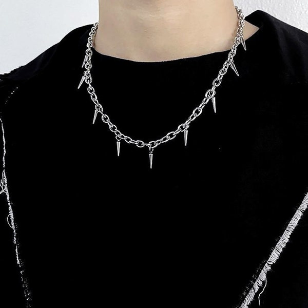 Punk Necklace - Etsy