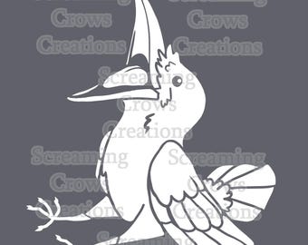 Cuervo - Calcomanía para coche