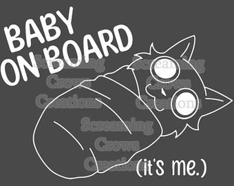 Bebé a bordo - Calcomanía para coche