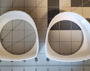 Ojos en blanco para fursuit