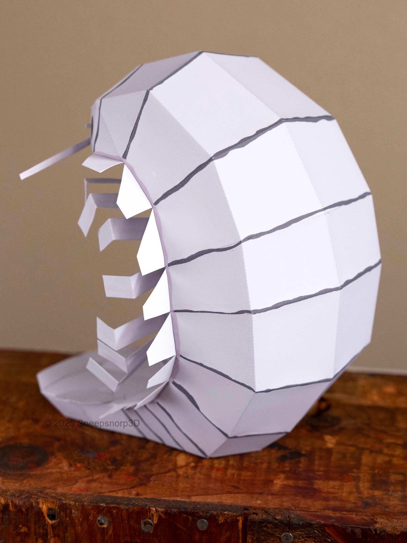 Low Poly Giant Isopod Baker Papercraft - Etsy