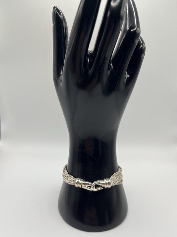 Multichain Sterling silver bracelet