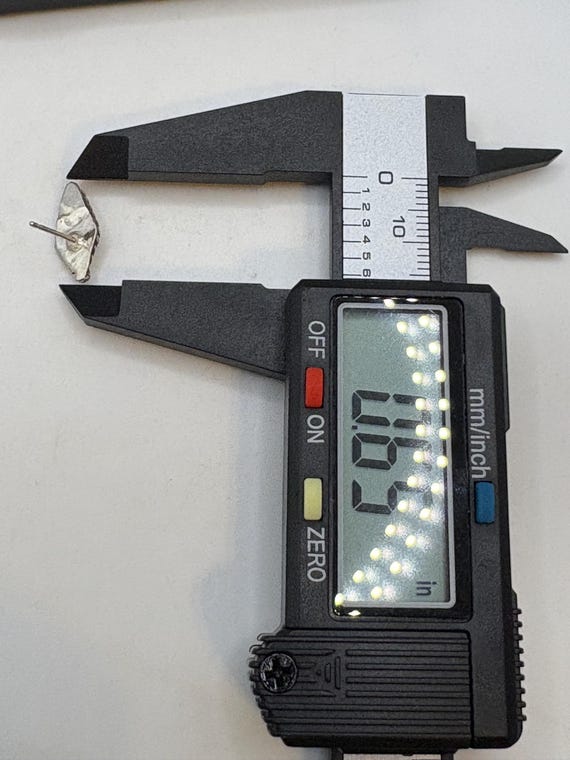 Handmade vintage turquoise inlay zuni post stud e… - image 3