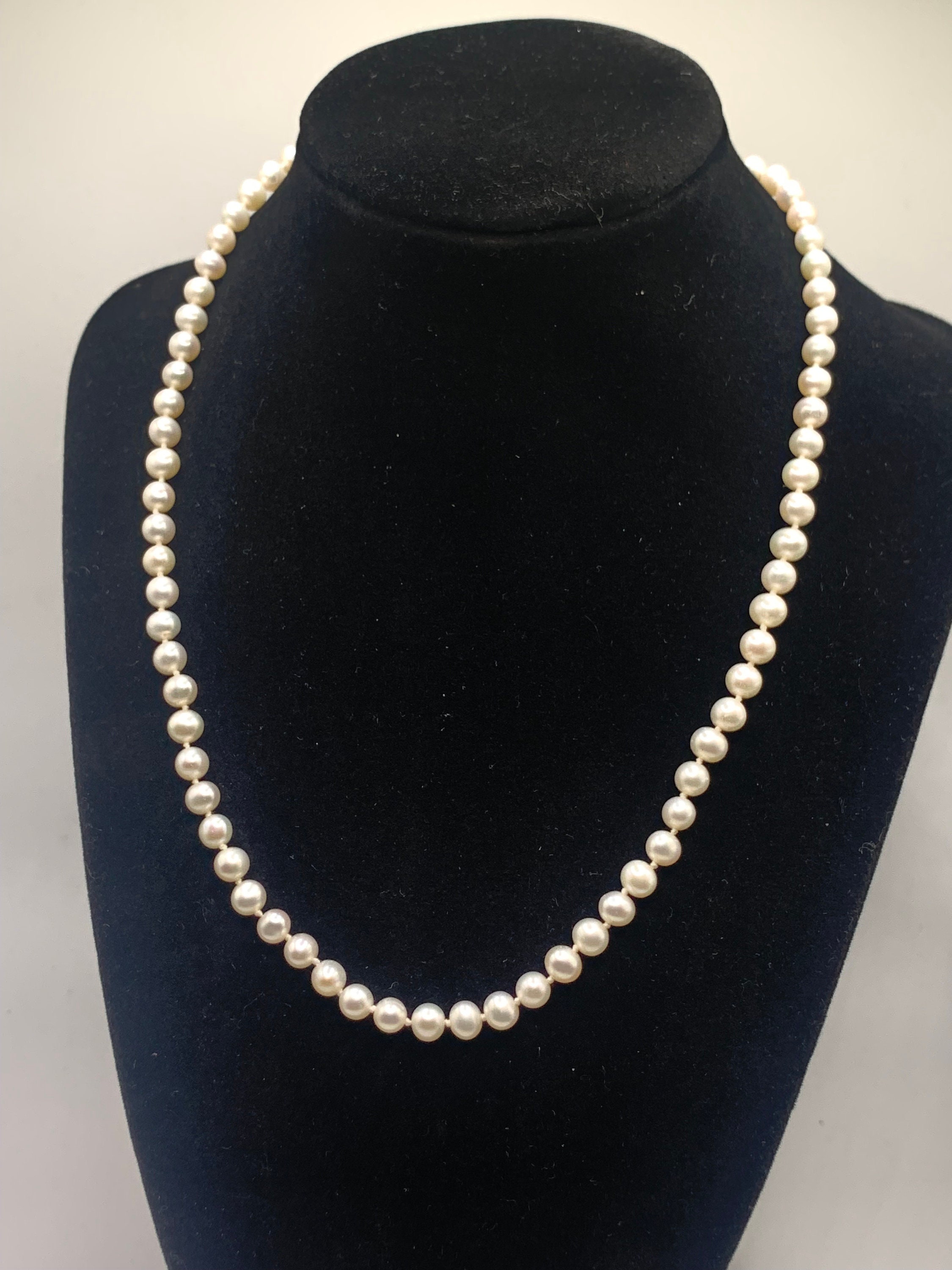 Fermoir Perle Or 14kt (585) Jaune 10mm Pour Collier - Allemagne, Unisexe, Neuf