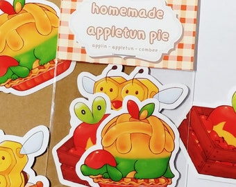 Paquete de pegatinas de vinilo tipo Apple Dragon