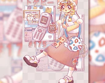 Impresión artística de Toge Egg Gijinka