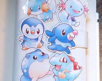 Pegatinas de vinilo tipo agua