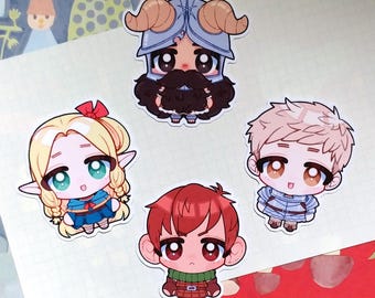 Chibi Meshi Vinyl Stickers