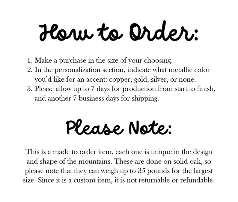 Large Mountain Wall Art Rustic Landscape Handmade Abstract Mountain