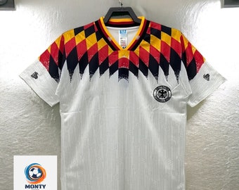 Retro Germany 1990-94 football jersey - Vintage Germany Football Team Kit - deutschland trikot