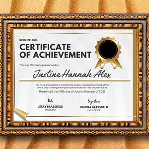 Titular del certificado de logros / Exhibición de premios de reconocimiento / Organizador de certificados de premios / Regalo de agradecimiento / Portafolio de certificados moderno
