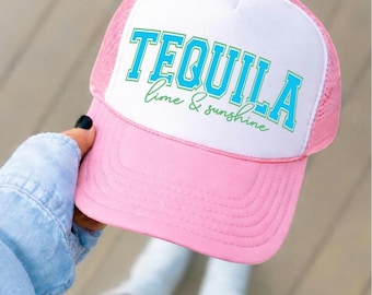 Beachy Trucker Hats, Stay Salty, Tanned & Tipsy, Beach Babe, Sunkissed, Preppy Beach Hat, Summer Beach Vacation Hat, Summer Hats for Women