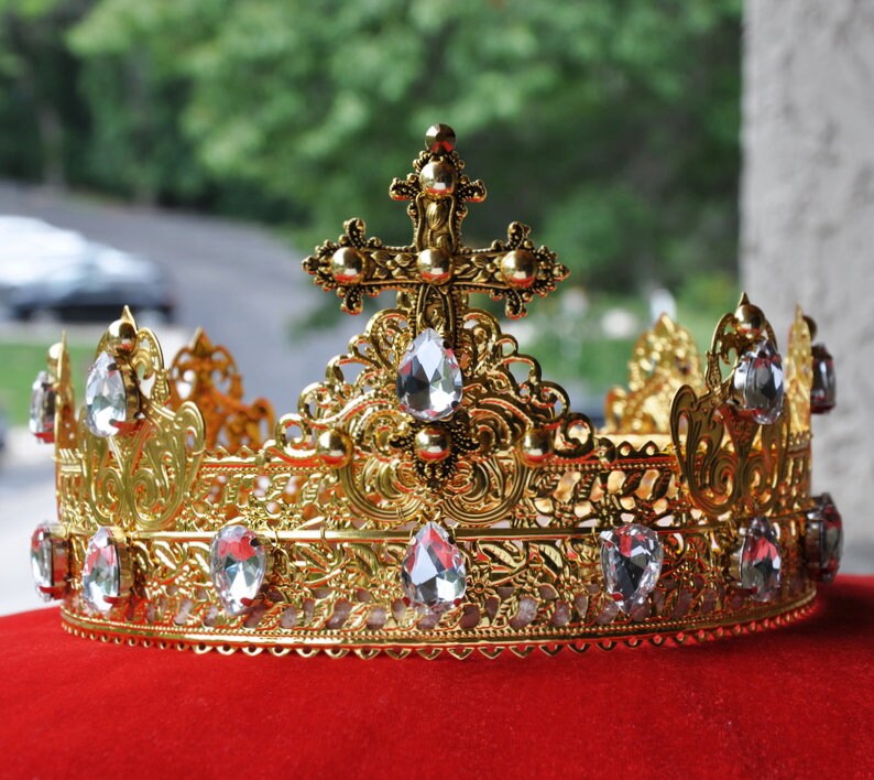 Crown Real Object Real King Gold Crowns