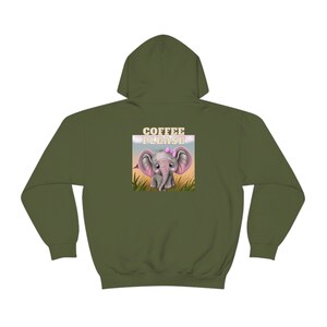 Coffee Please Unisex Schwere Mischung Kapuzen Sweatshirt