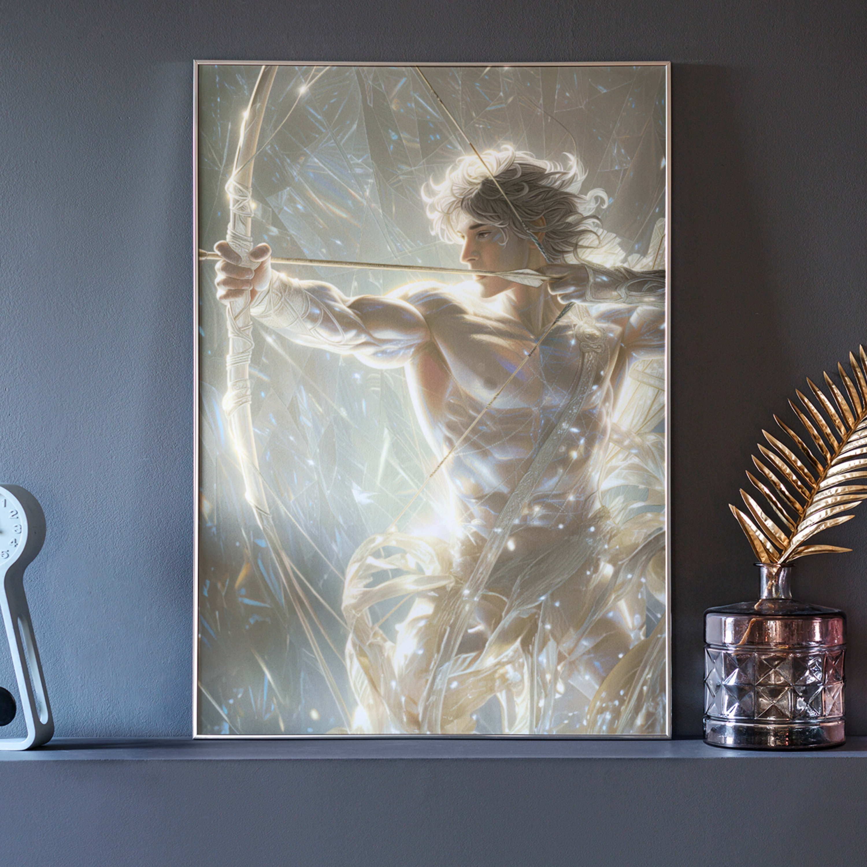 Apollo's Radiance Matte Print, Greek God Apollo Print, Greek Mythology ...