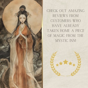Kwan Yin Premium Matte Poster Chinese Goddess of Compassion Guan Yin ...