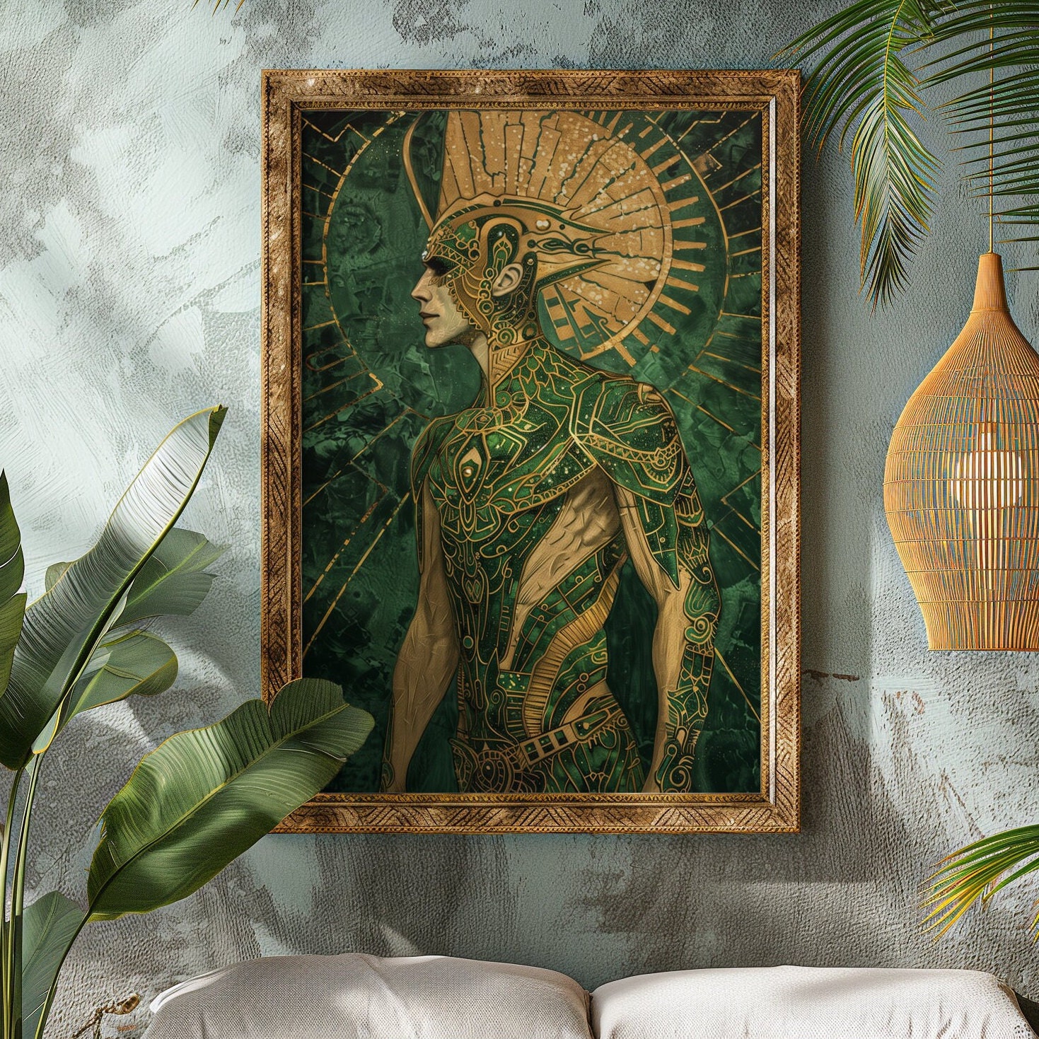 Chacc Mayan God of Rain Mythology Matte Print, Mayan Mythology Wall Art ...
