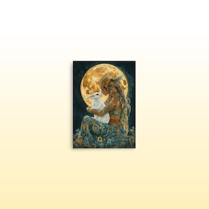 Mayan Goddess Ix Chel Premium Matte Print Mayan Goddess Wall Decor Xi ...