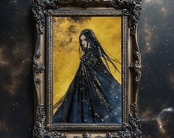 FRANCHI作　”神話の中の女神”　油彩 FRANCHI作 ”神話の中の女神” 油彩