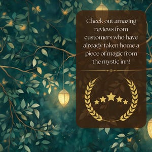 Forest Leaves and Lanterns Wall Tapestry Mystical Fantasy Home Decor Enchanted Forest Wall Art Tapestry Fantasy Art Decor Mystical Decor image 4