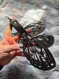 Butterfly Wing Leather Slapper BDSM Play S&M Impact Kinky Fetish Discipline