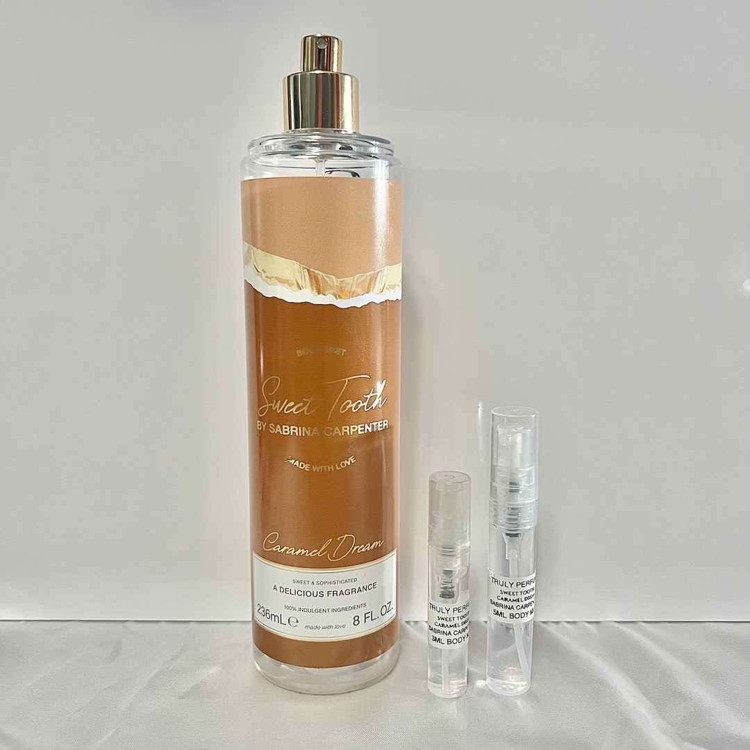 Sabrina Carpenter Sweet Tooth Caramel Dream Body Mist Etsy
