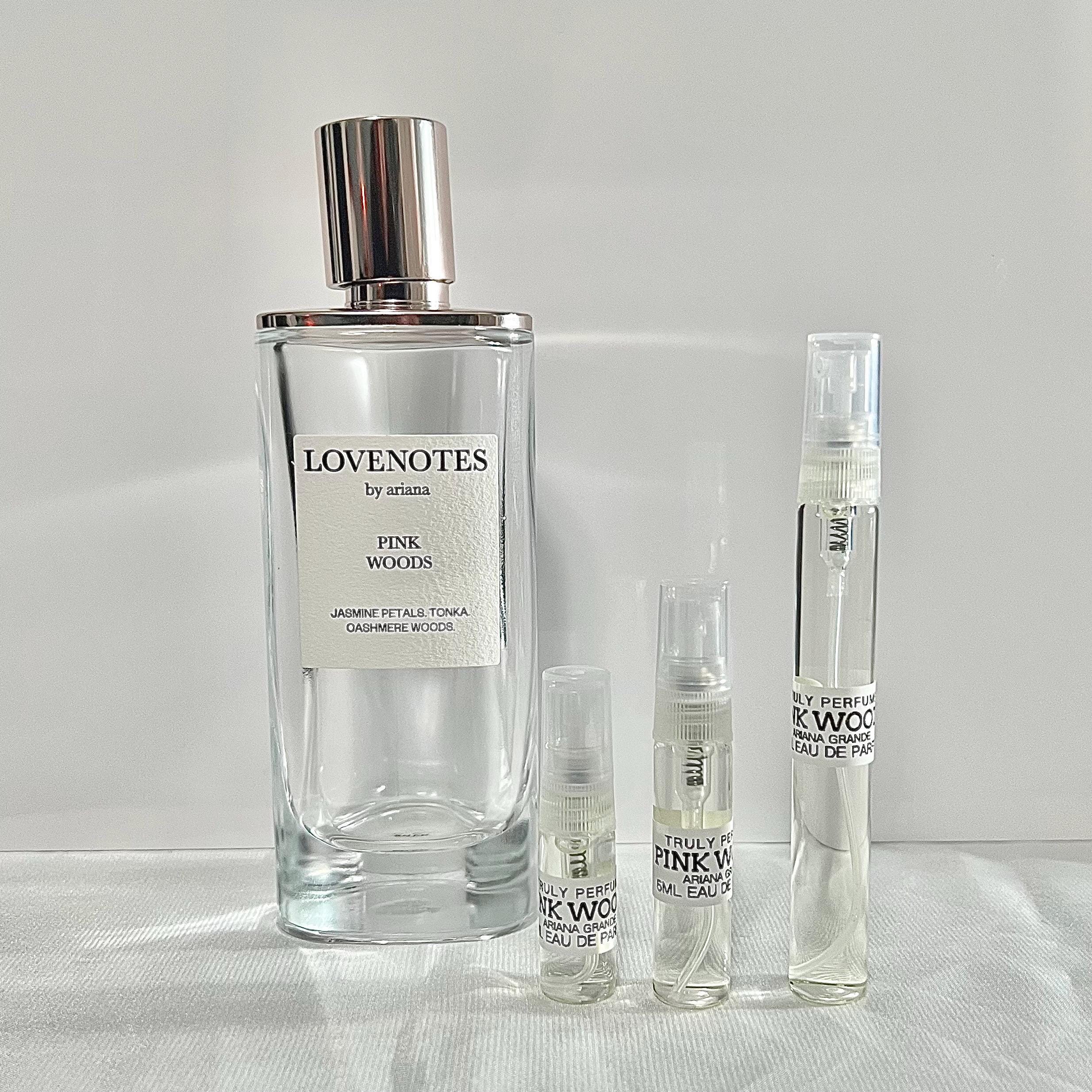 ☆Ariana Grande☆ LOVENOTES Pink Woods スプレー香水 & 香水 Amazon.com : LOVE NOTES Pink Woods Eau de Parfum Travel