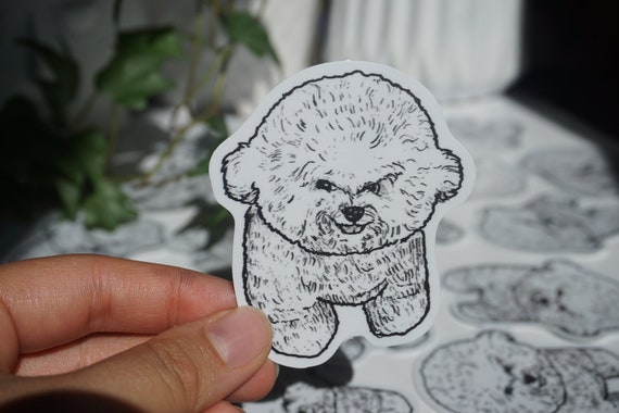 Sus Dog Sticker | Funny Dog Sticker | Matte Vinyl Sticker | Cute Sticker | Funny Sticker | Illustrated Sticker | Laptop Sticker | Dog Meme