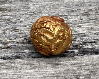 Tibetan Dragon Motif Bead Jewelry Finding