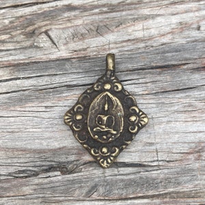 Meditating Buddha Amulet Pendant