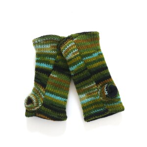 Woolen Wrist Warmers Fingerless Gloves