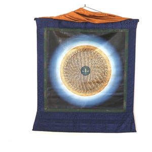 Eyes of Buddha Thangka Hand Painted Home Decor